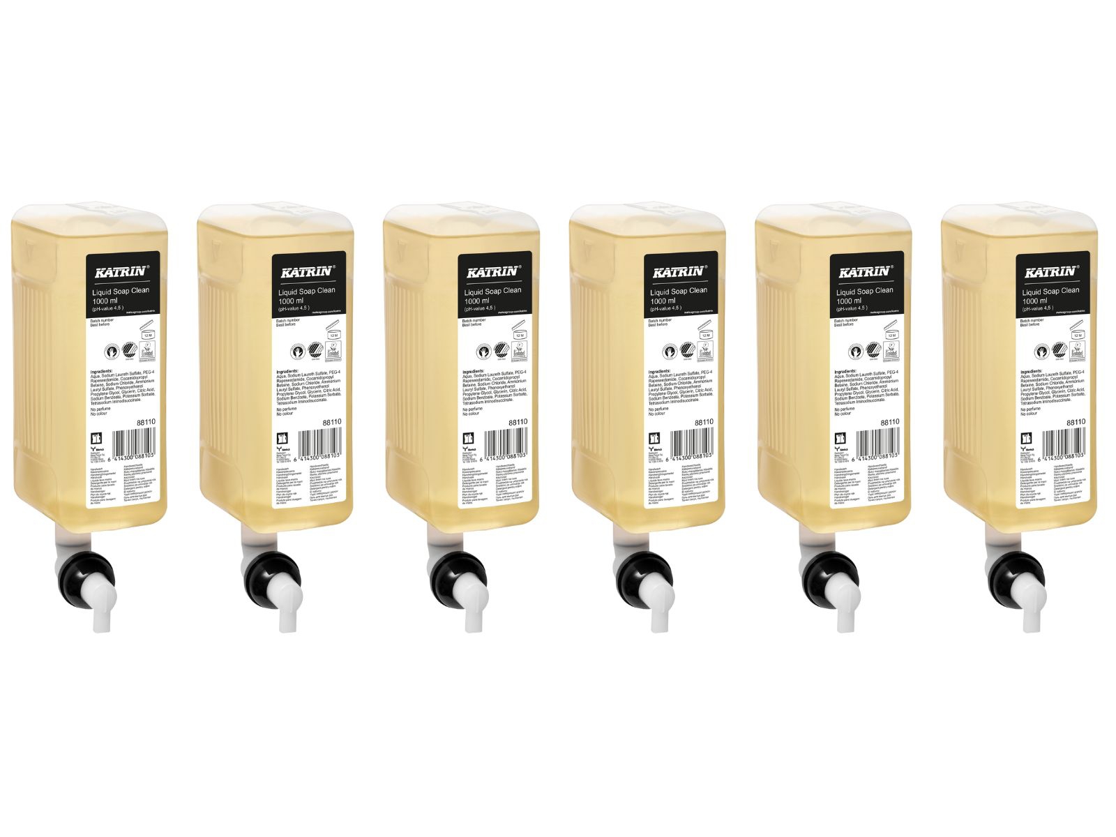 Mydło KATRIN Pure Neutral 88110 Karton 6x 1l